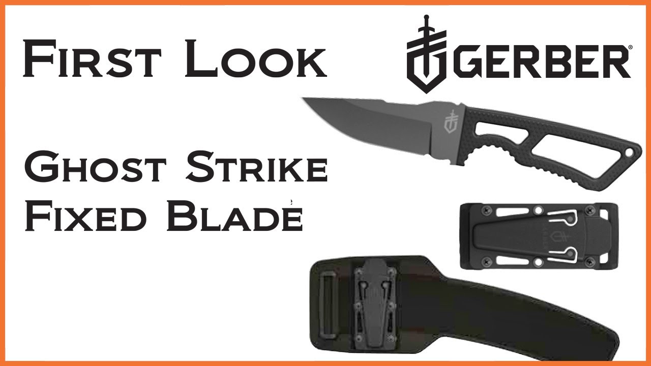 FIRST LOOK Gerber Ghost Strike Fixed Blade Knife Camping Dome