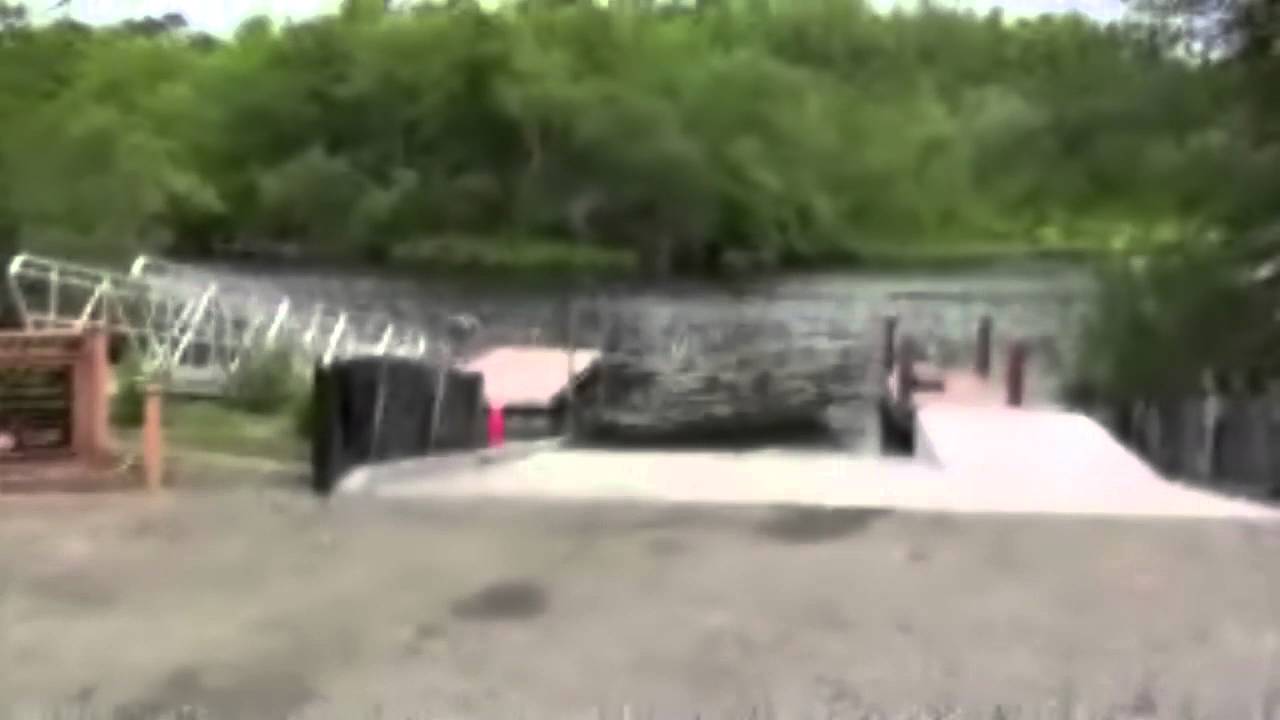 New Boat Ramp at pond Freshwater Fish Long Island Fishing Alley