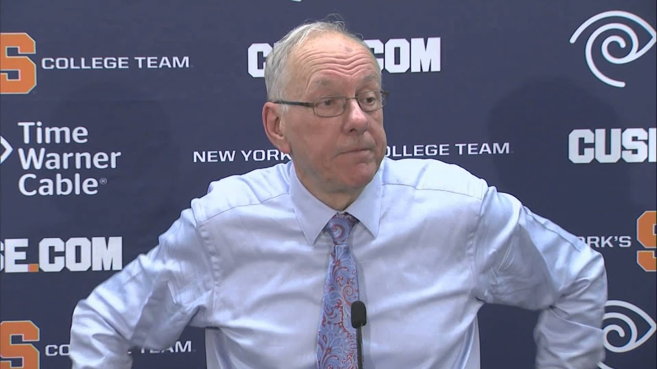Head Coach Jim Boeheim Comments on Win over Duke Syracuse Men s