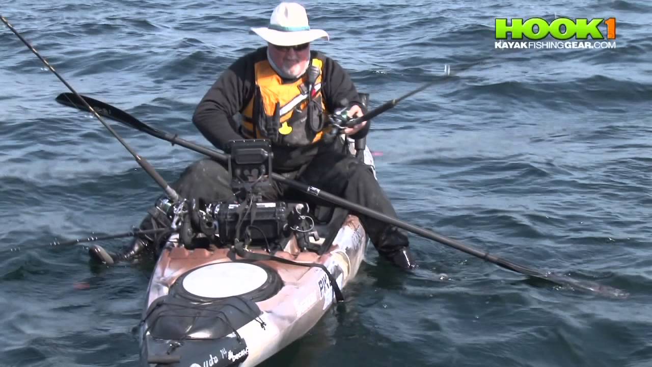 How to Troll for Salmon with Three Rods in a Kayak Fishing Focus