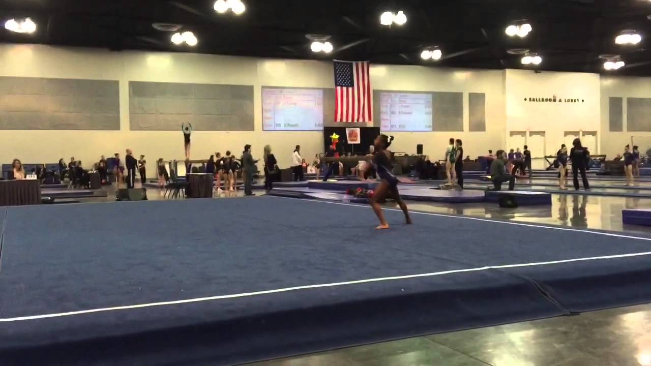 Level 7 Floor Routine Gymnastics Gymnastics Dome