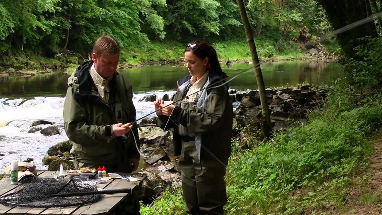 Attaching Your Fly To The Leader Using The Blood Knot Fishing Bay