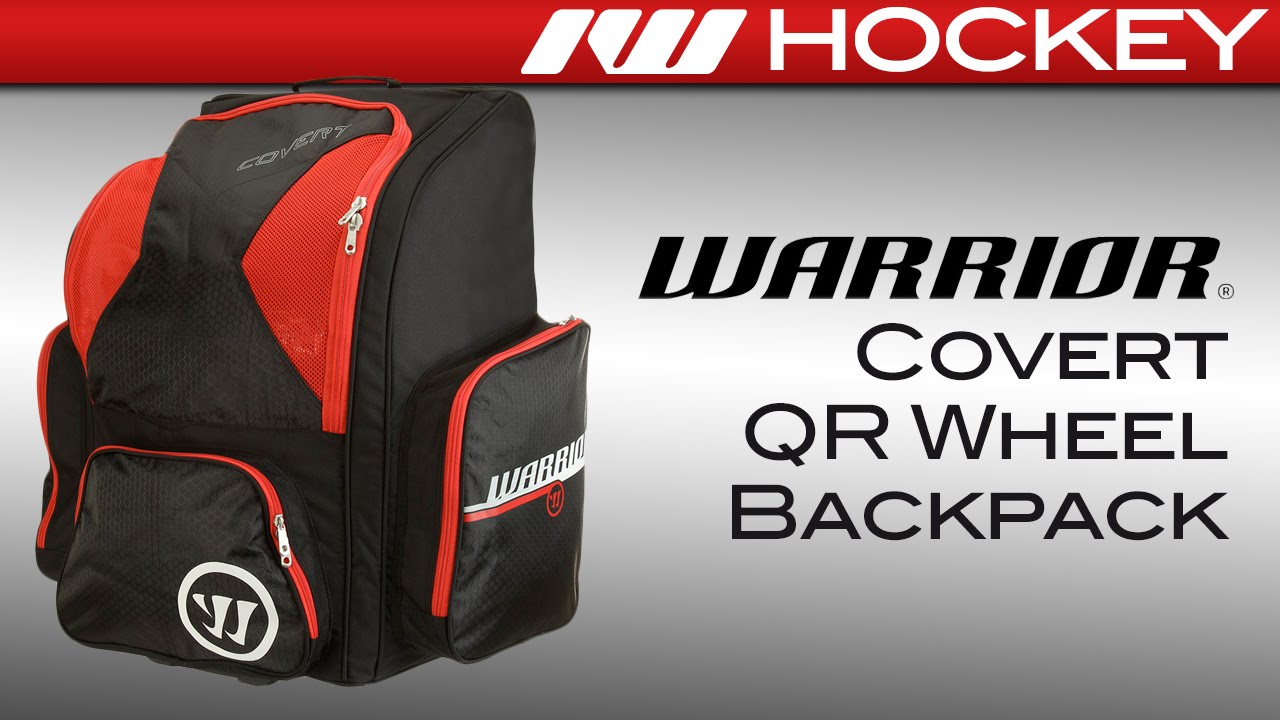 Warrior Covert QR Wheel Hockey Backpack Review Hockey Camp