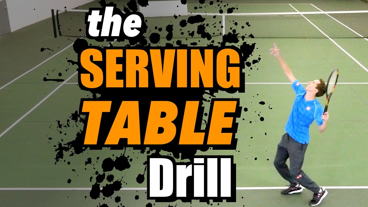 The Serving Table Drill Tennis Connect
