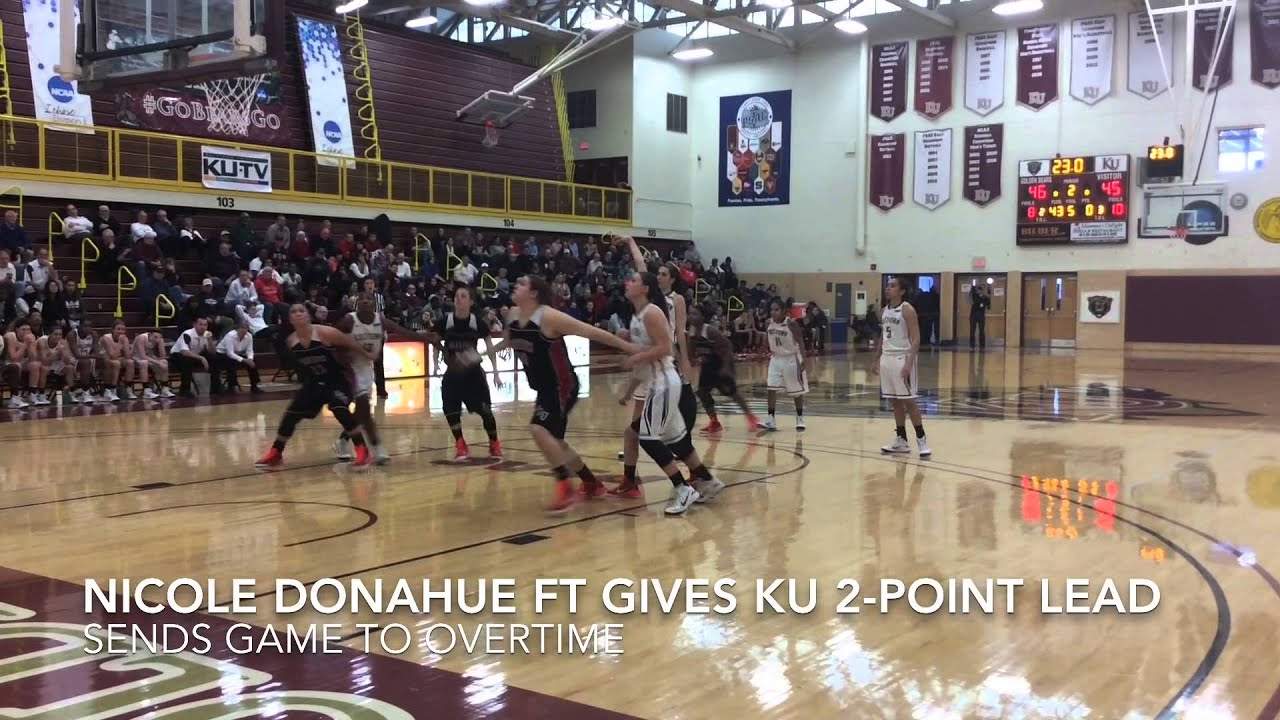 Women s Basketball Highlights of 2OT Loss to ESU Basketball Alley