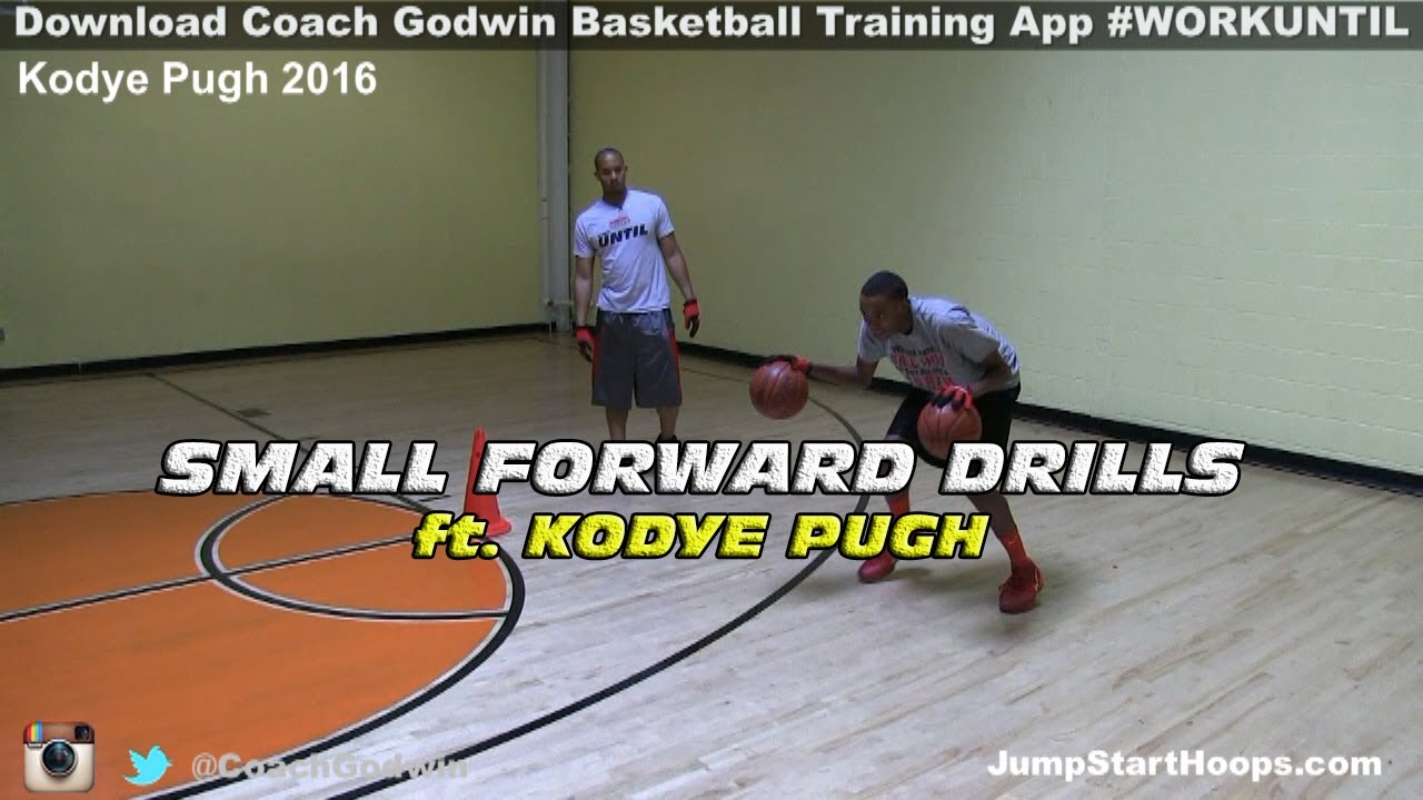 Small Forward Drills ft Kodye Pugh Coach Godwin Ep 123 Basketball Club