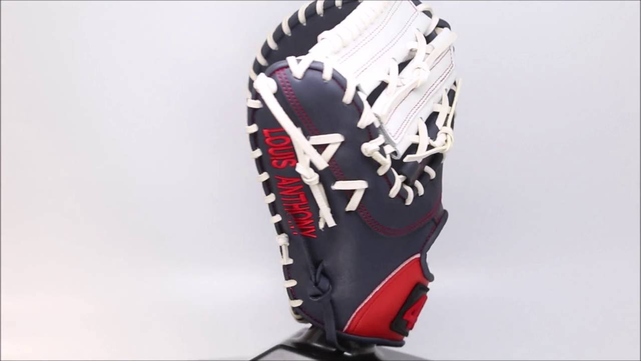 44 Pro Custom Baseball Glove Classic Series 2 C2 Navy White First Base Mitt Baseball Fever