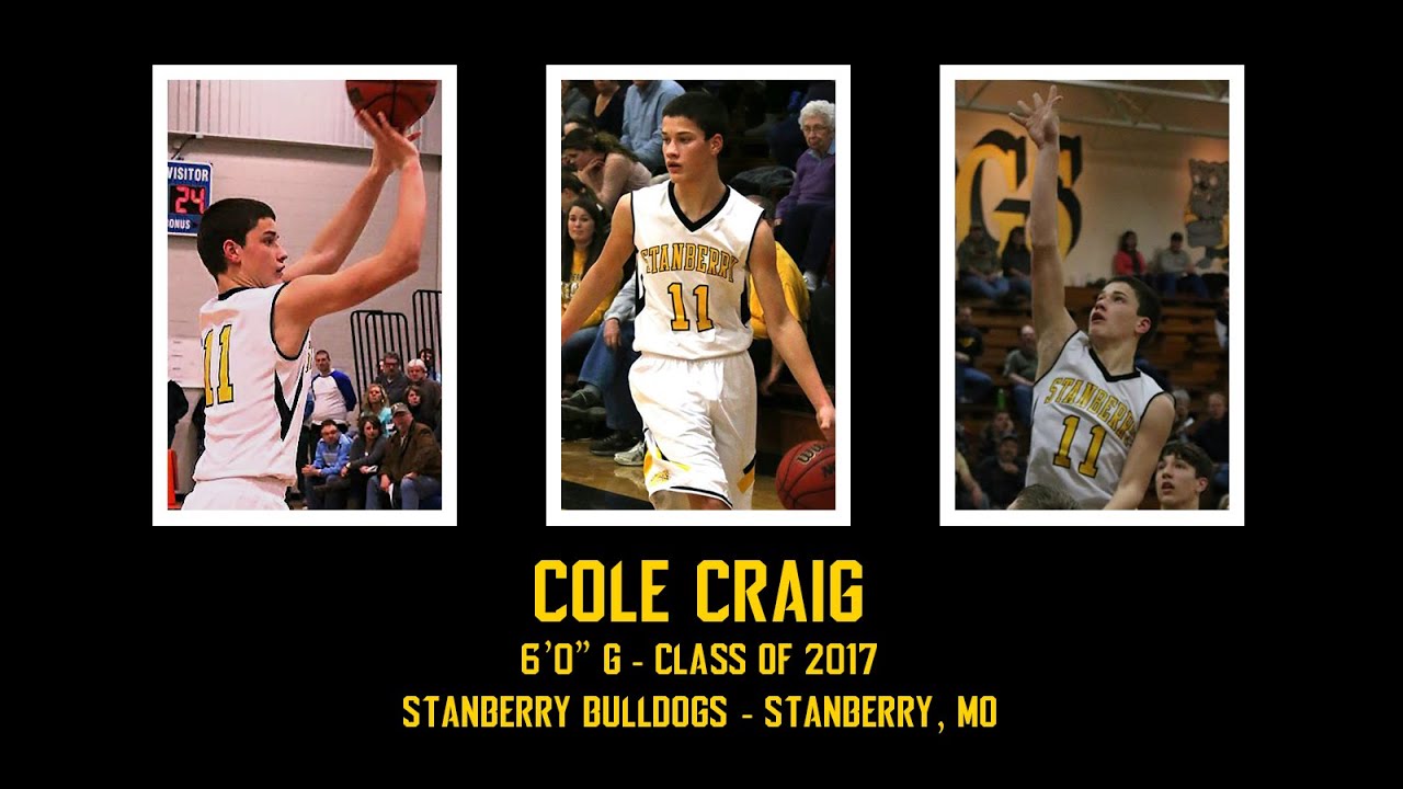 Cole Craig Buries Back To Back Threes Stanberry Basketball Basketball