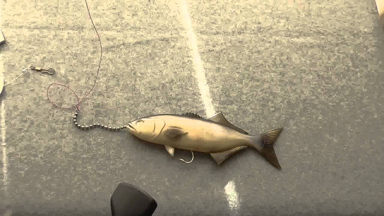 Attaching your line to the downrigger using rubber bands Fishing Dome