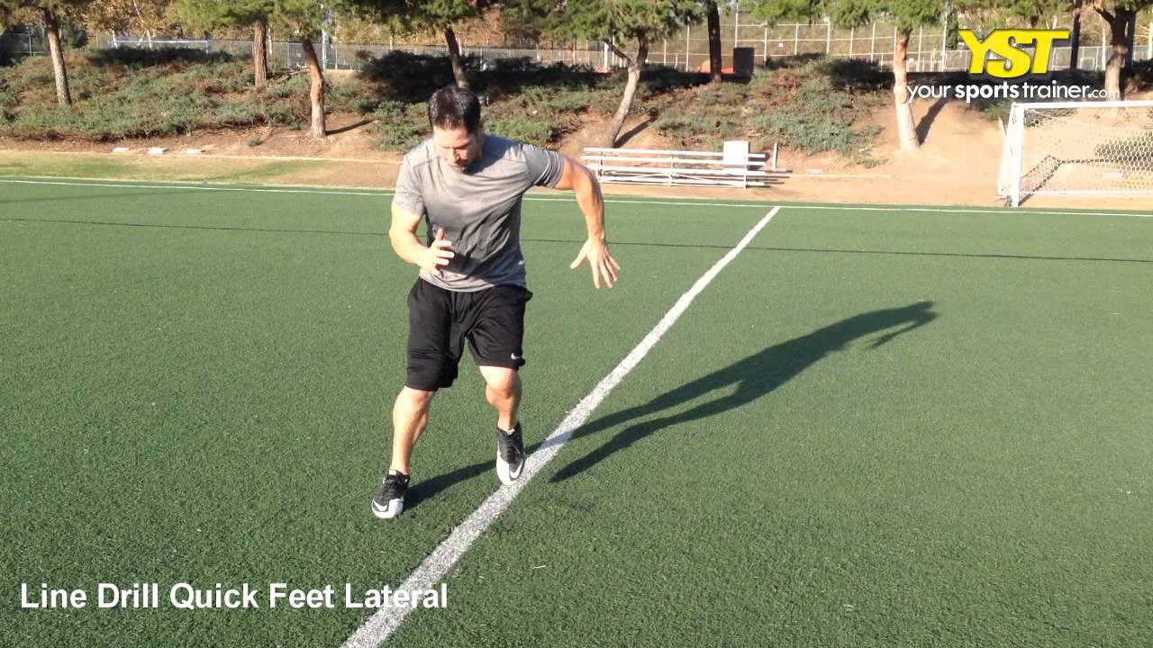Line Drill Quick Feet Lateral Volleyball City