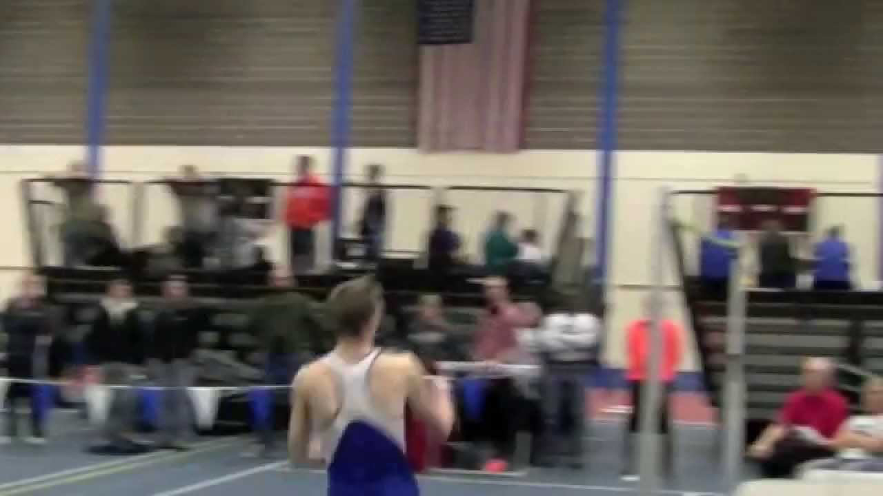 UW Stout 2014 Warren Bowlus Open Indoor Track Meet High Jump Track