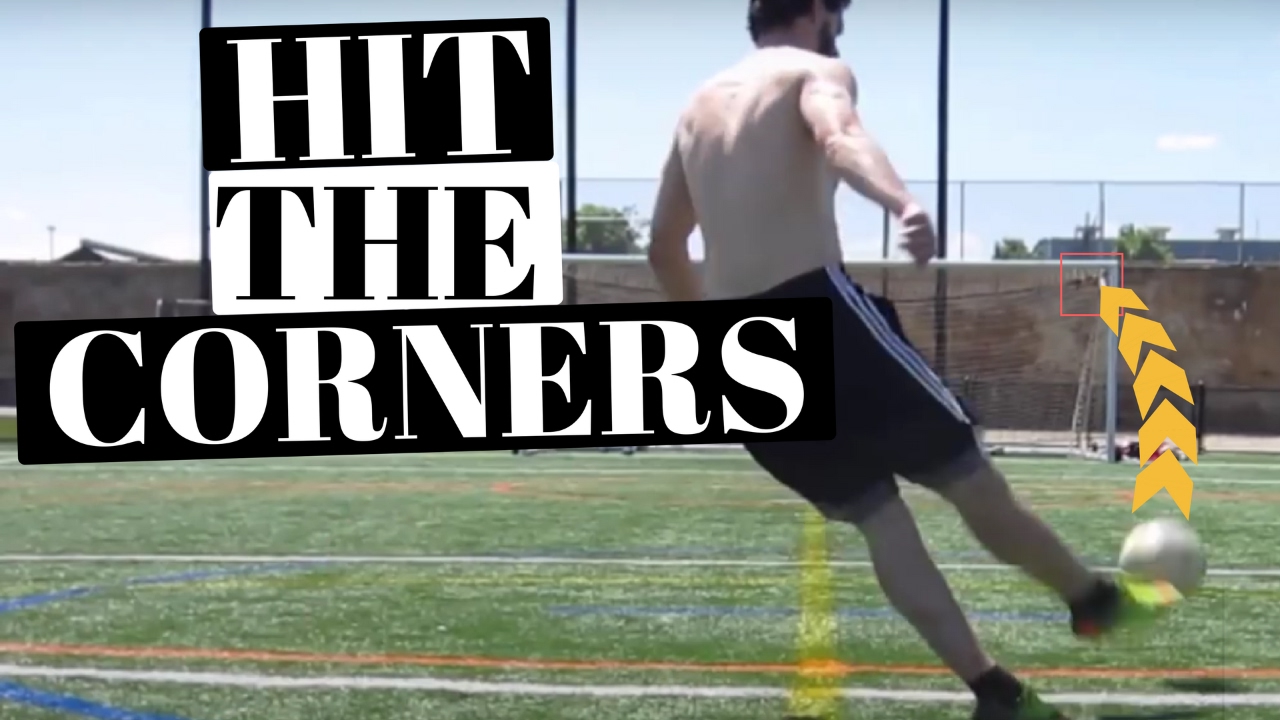 How To Score More Goals In Soccer Curve Shot Tutorial Soccer Bite