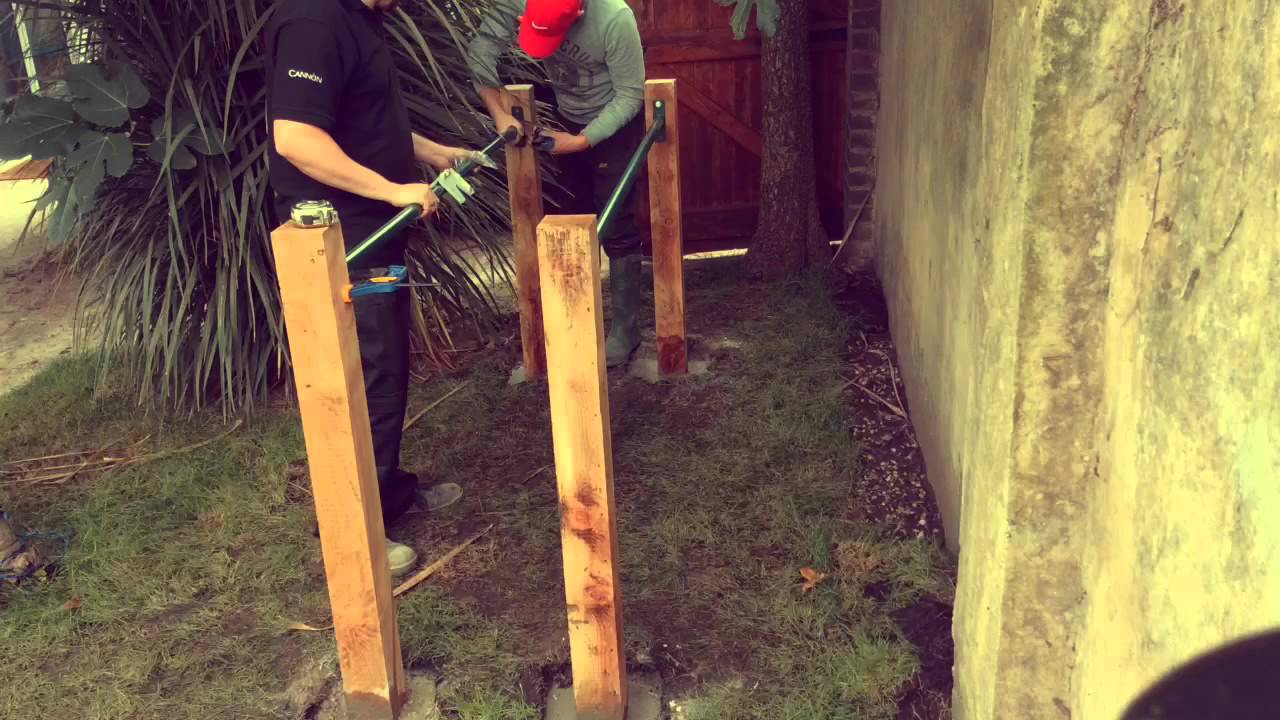 How to build Parallel Bars in your Garden Gymnastics Bite