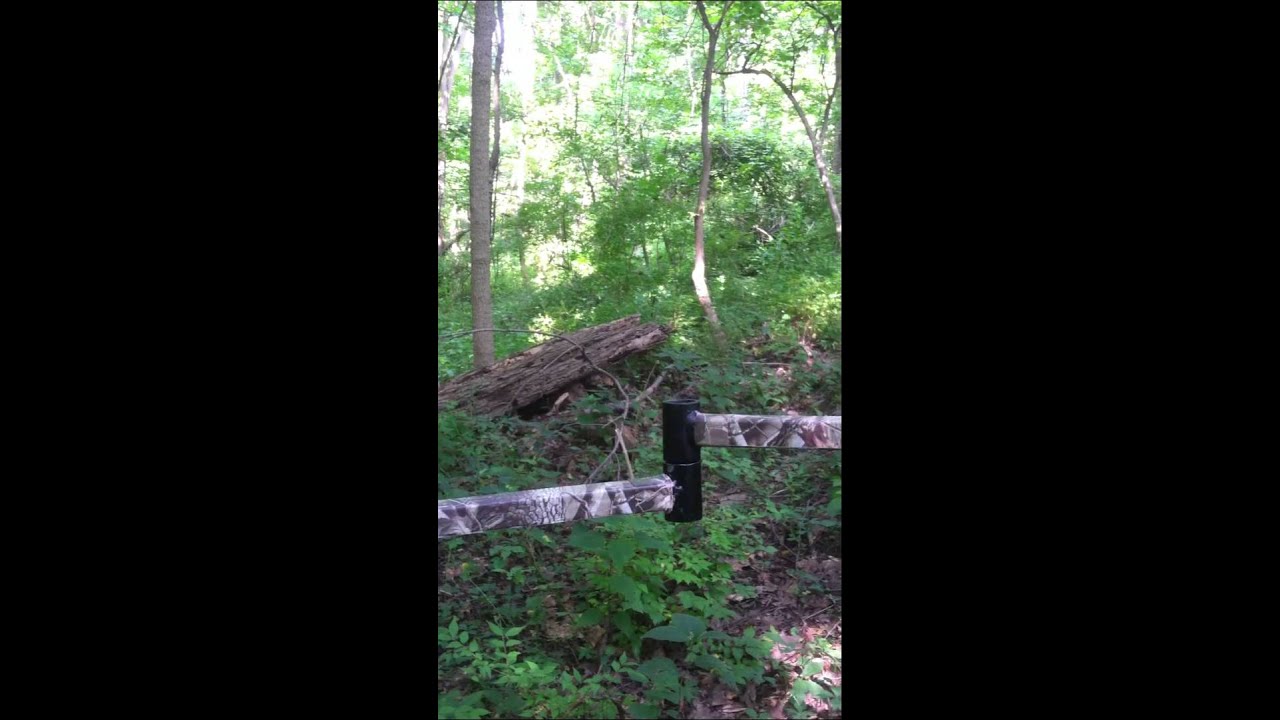 DIY camera tree arm Archery Cave