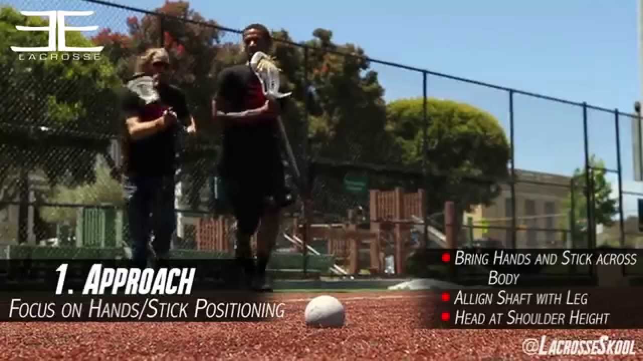 LacrosseSkool Episode 3 Ground Ball Technique Lacrosse Focus