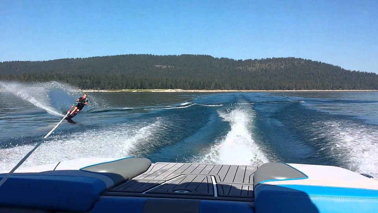Water Skiing Shaver Lake 6 8 14 Morning Run Fishing Box