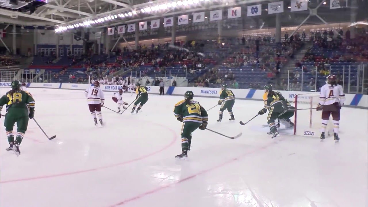 Women s Hockey Frozen Four Semifinal Highlight vs Clarkson March 18