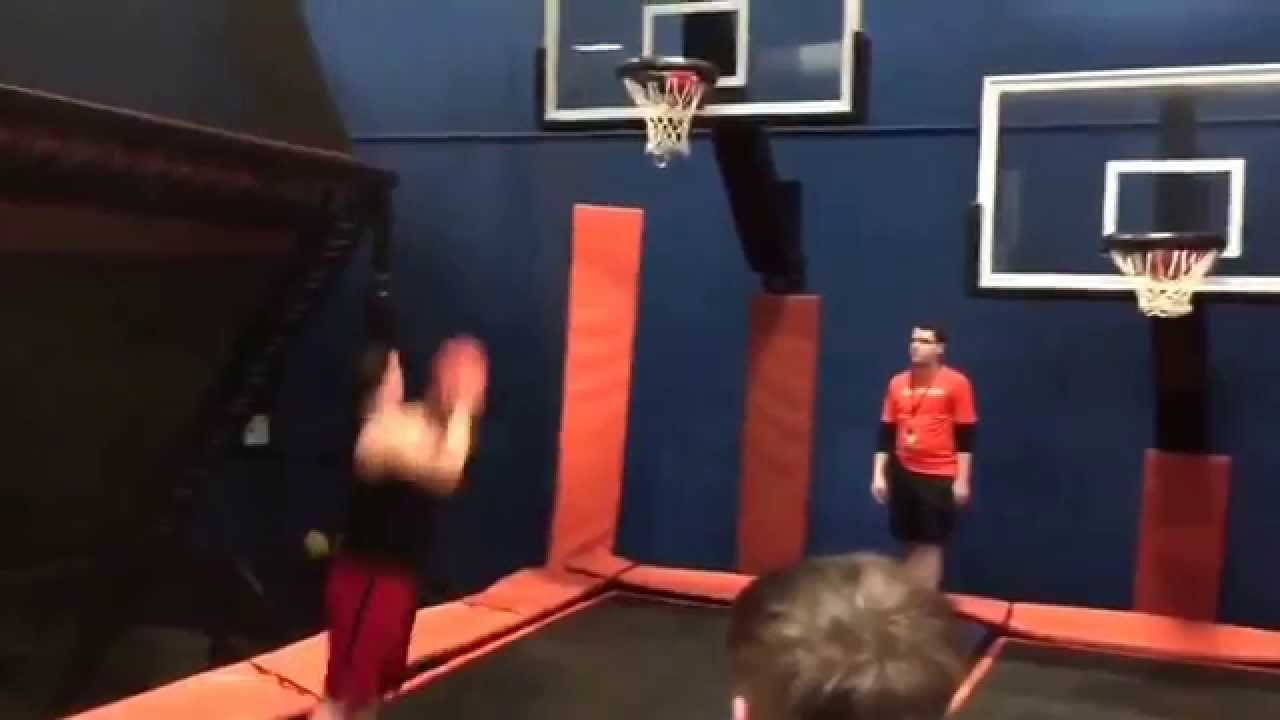 Sky zone basketball Gymnastics Bay