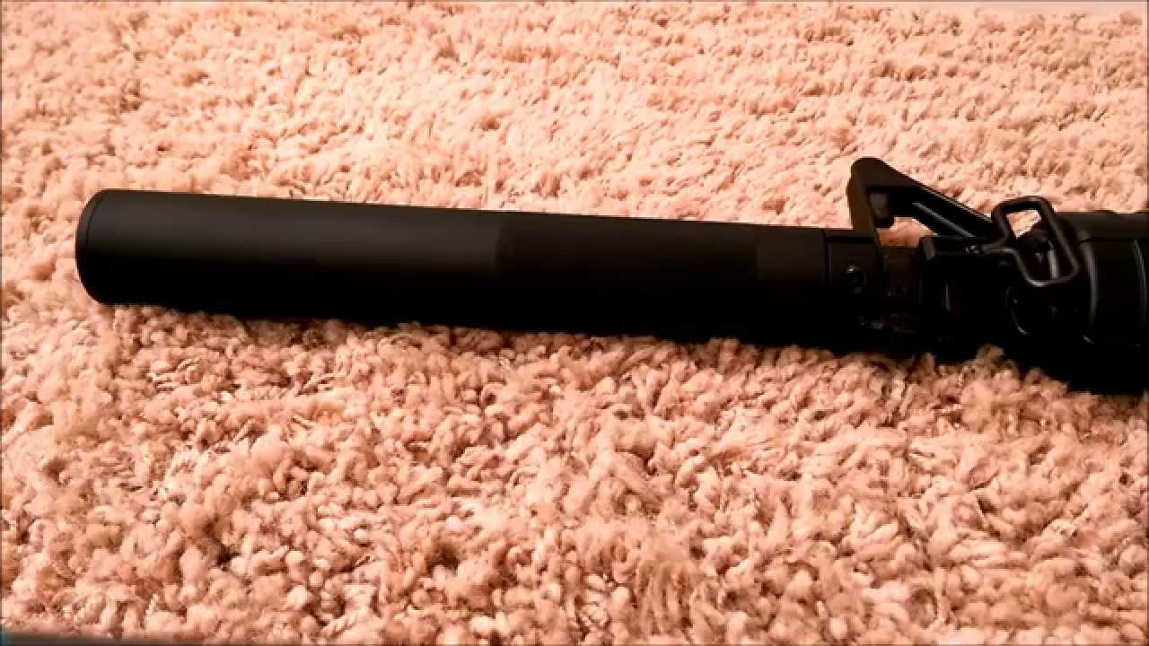 Airsoft Silencer JBU Full Metal SD Type Mock Silencer Review Tactical