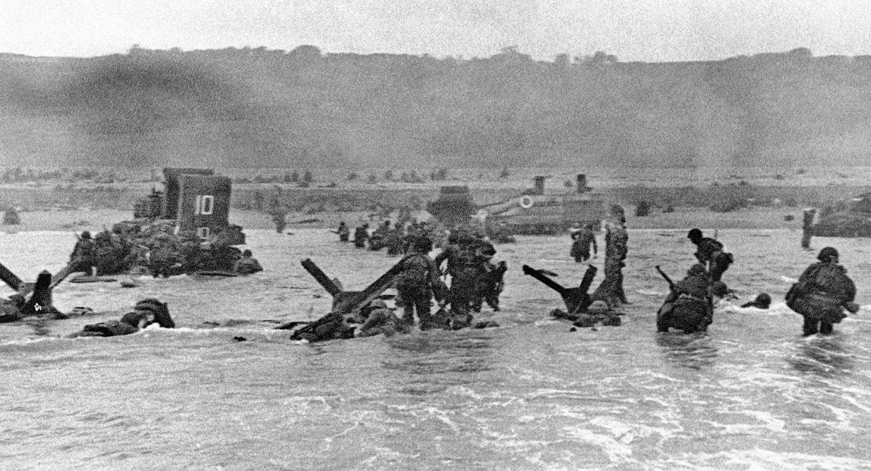 Omaha beach landing June 6, 1944 Wikinger European Theater of War
