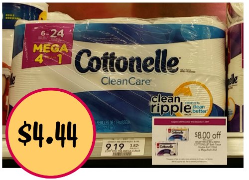 New Cottonelle Coupons To Print – Toilet Paper As Low As $4.44 – Daily