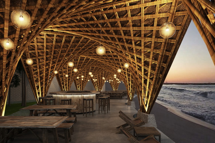 Vo Trong Nghia Architects Designs Bamboo Beachfront Resort in