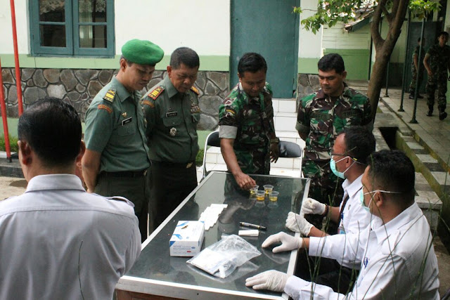 Antisipasi Narkoba, Markas Kodim 0703/ Cilacap Disidak BERITA KABAR