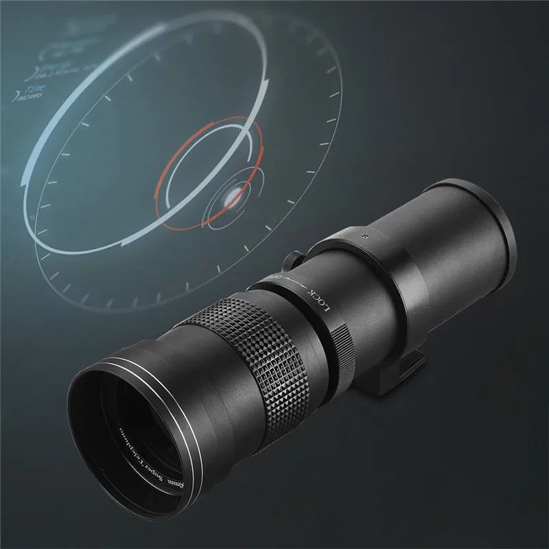 Lightdow 420800mm F/8.316 Super Telephoto Manual Zoom Lens For Nikon