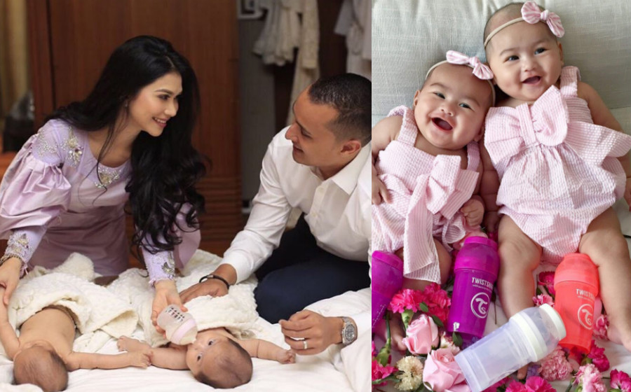Cerita Artis Malaysia Anzalna Nasir seronok bermain dengan anak kembar