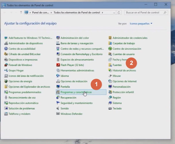 Desinstalar programas en windows 10 Pasos a seguir