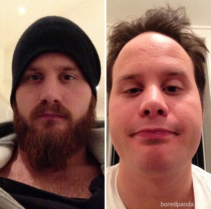 [Trending] 40+ Men Before &amp; After Shaving Their Beards