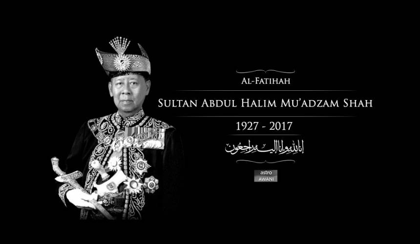 [LAPOR LANGSUNG] Kemangkatan Sultan Abdul Halim Trending Now