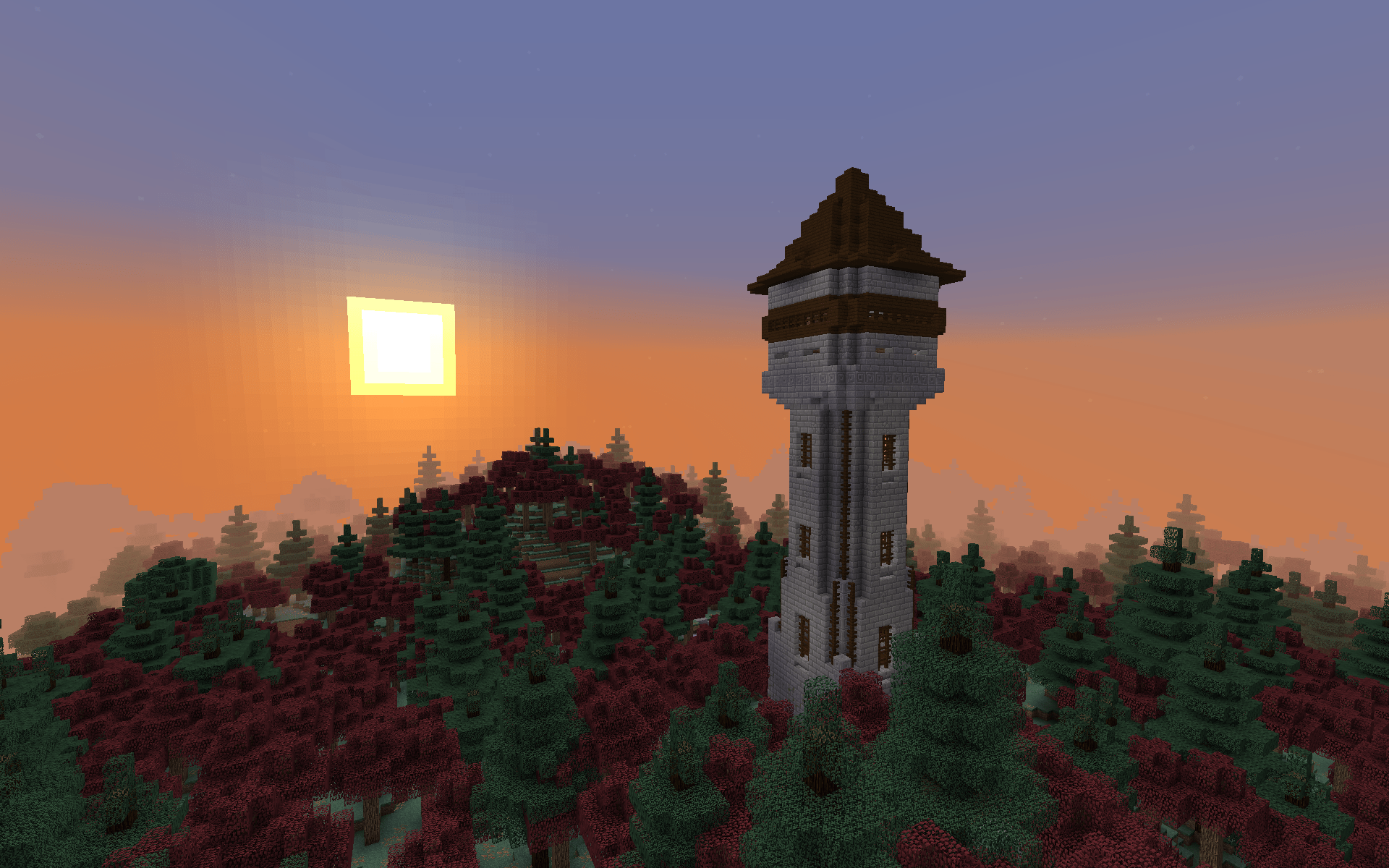 I just finished my fantasy style tower via /r/Minecraft Pacosite's Blog