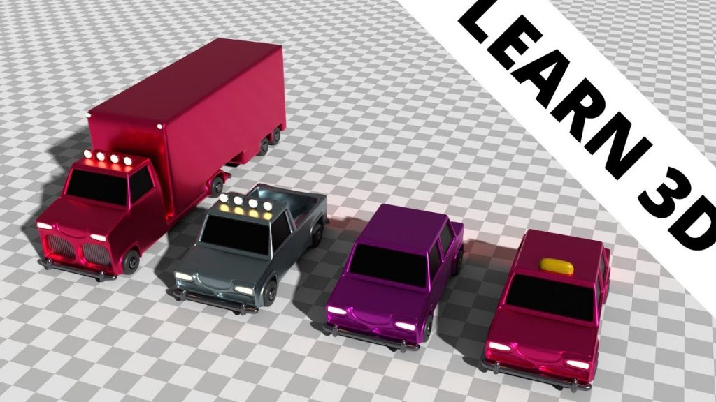 Blender tutorial Simple cars BlenderNation