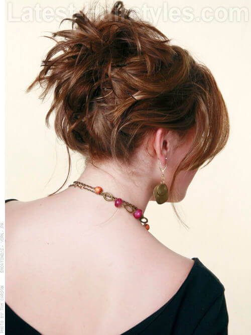 11 Totally Chic Short Hair Updos: Which One Suits You Best ... (500 x 667 Pixel)
