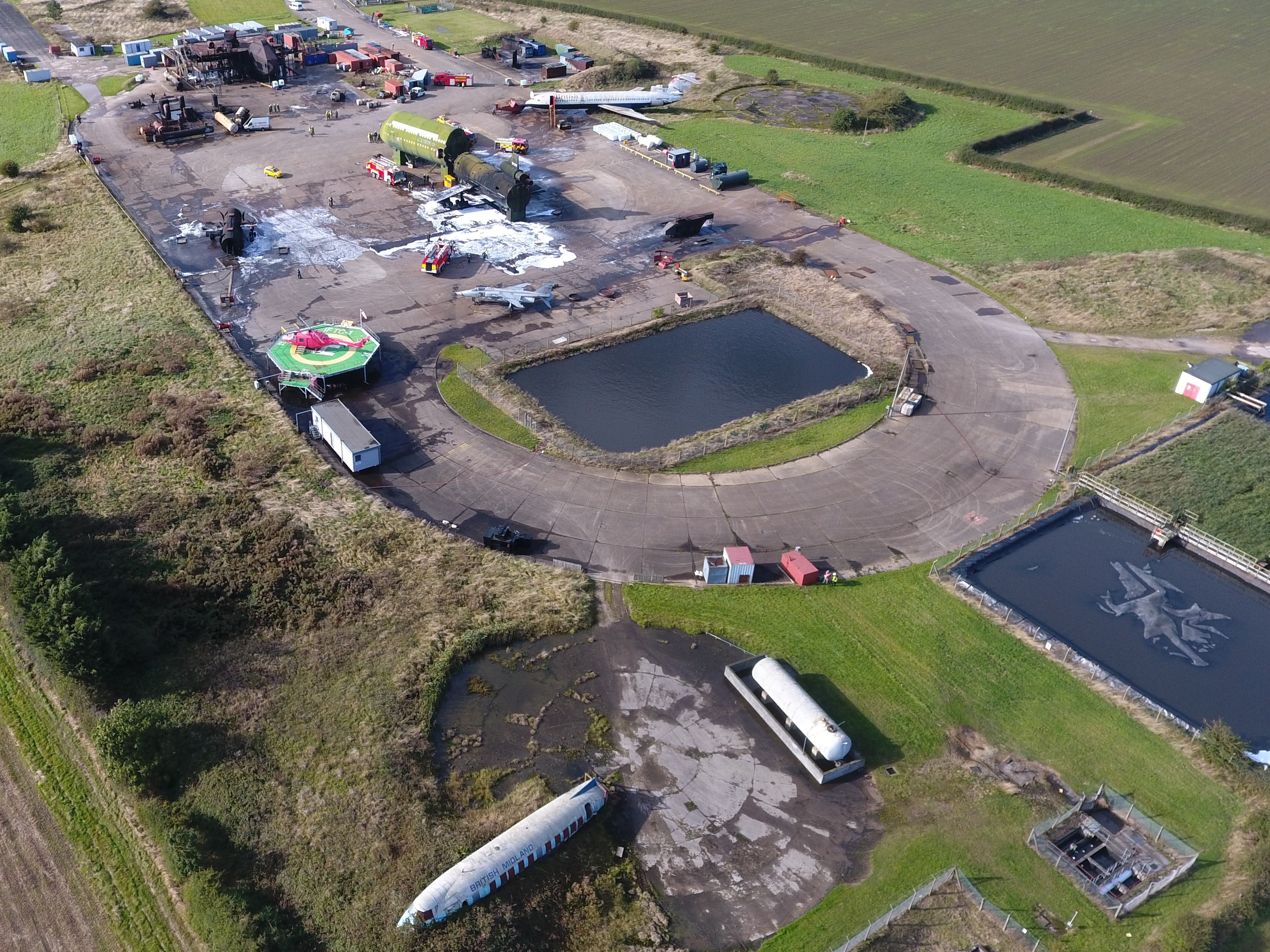 Fire training centre The International Fire Safety Training Centre