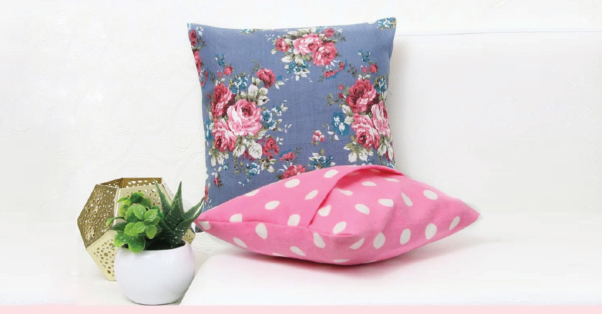 DIY การทำปลอกหมอนอิงแบบง่ายๆ