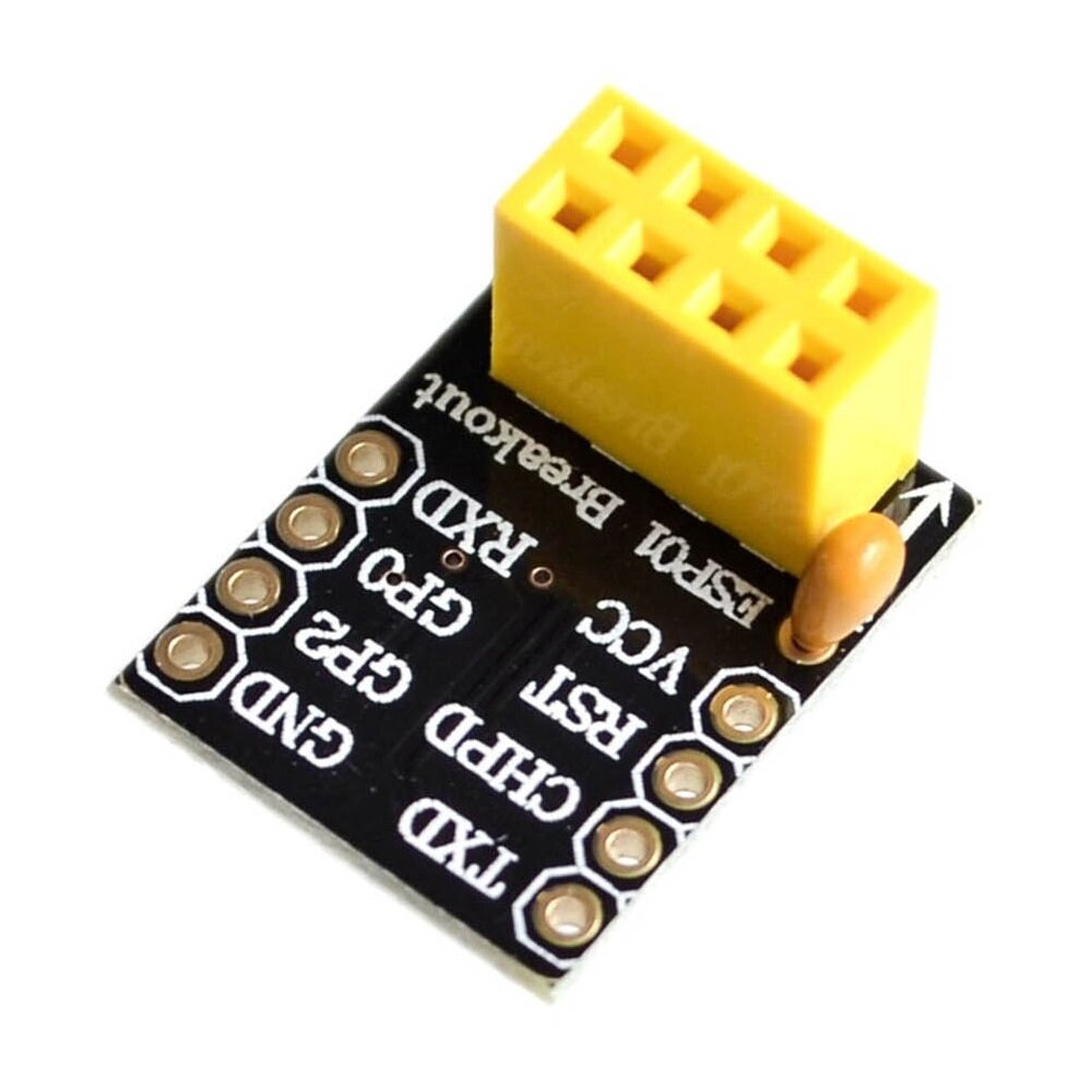 ESP826601 ESP01S BREAKOUT BOARD BREADBOARD ADAPTER iFuture Technology