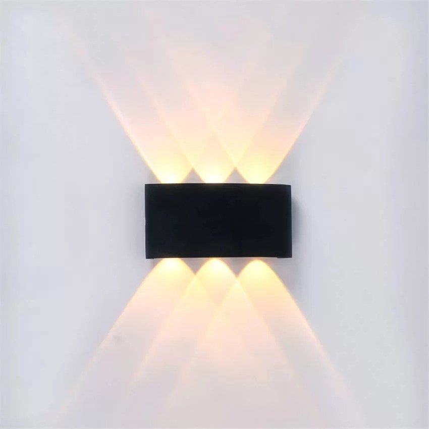 LED Wall Light Outdoor Waterproof Modern Nordic Style