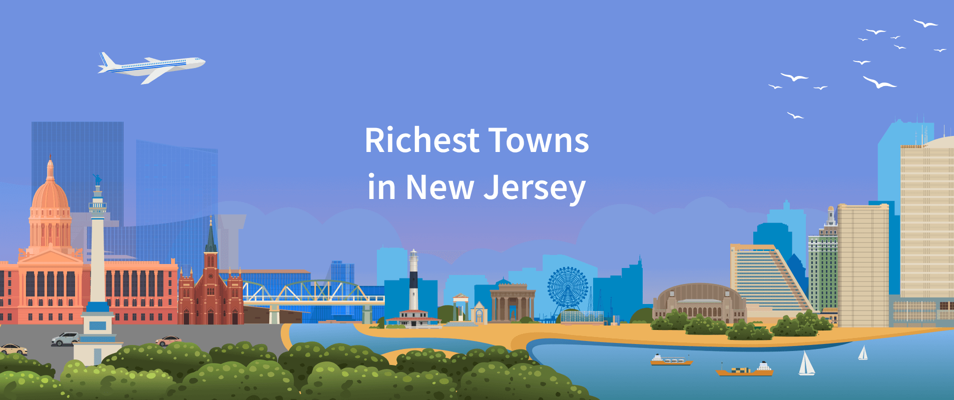 10 Richest Towns in NJ 2024 Richest Areas in New Jersey