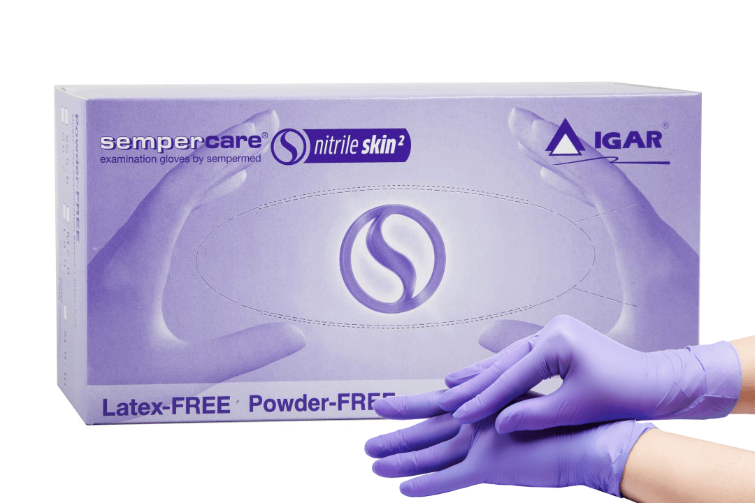 Medical examination nitrile gloves Sempercare Nitrile Skin2 nonsterile