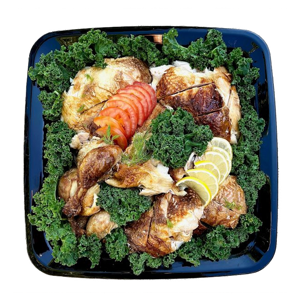 Hot Chicken Platter IGA Marketplace St Lucia