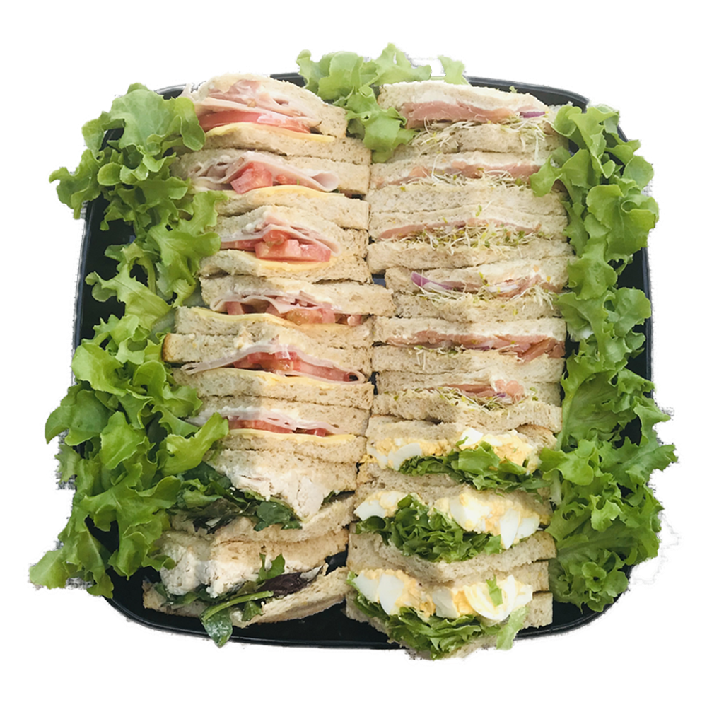 Triangle Sandwich Platters IGA Marketplace St Lucia