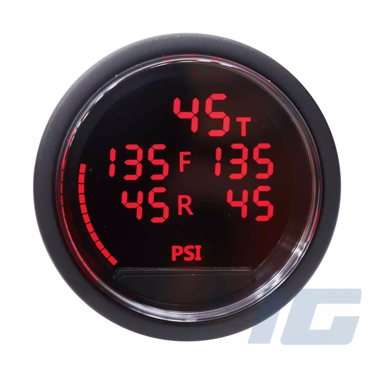 Dual Needle & Digital Air Pressure Gauge Kit For Air Ride Suspension, Air Bag, Air Brake iGauge