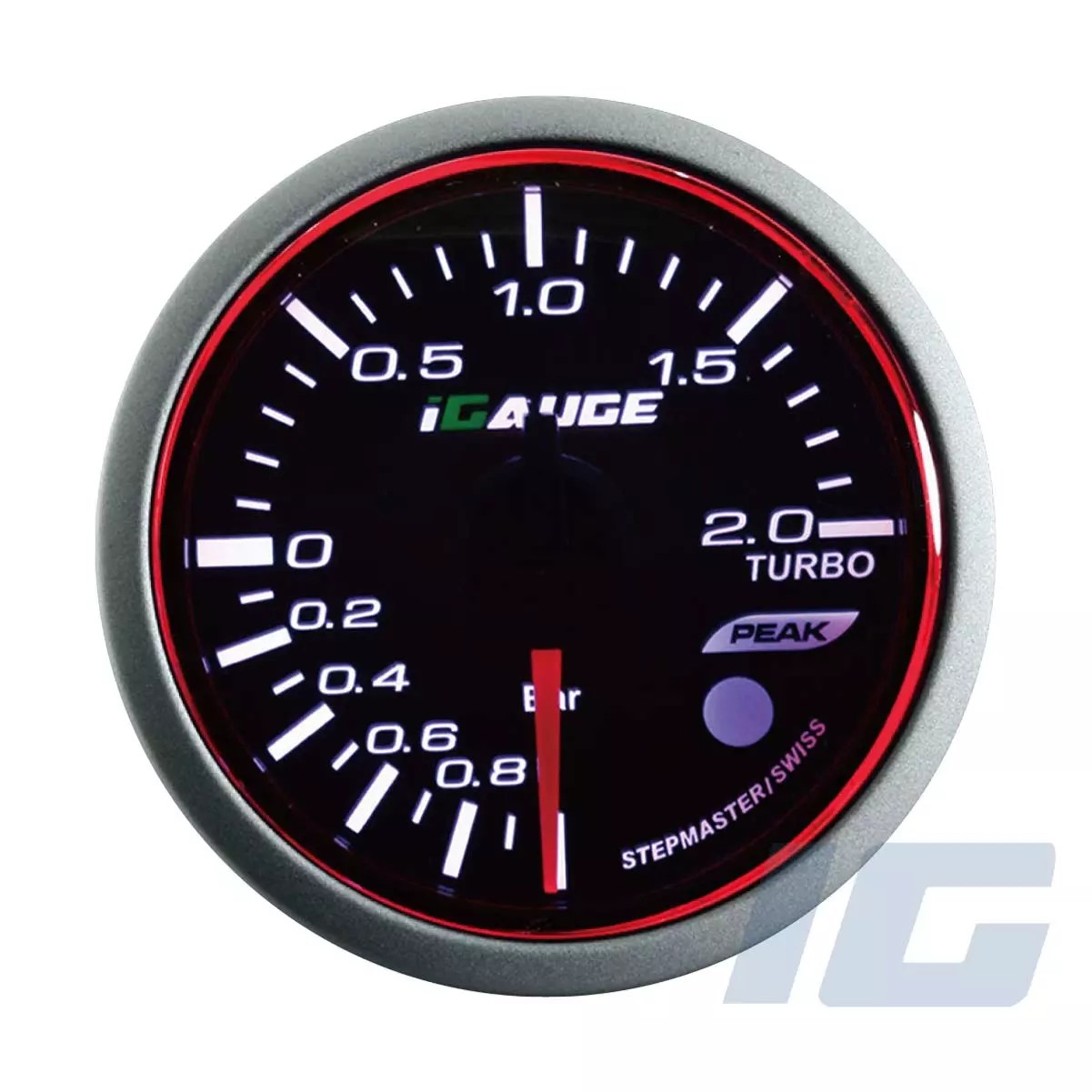 RRPK Series 52mm White & Blue & Amber LED Performance Car Gauges