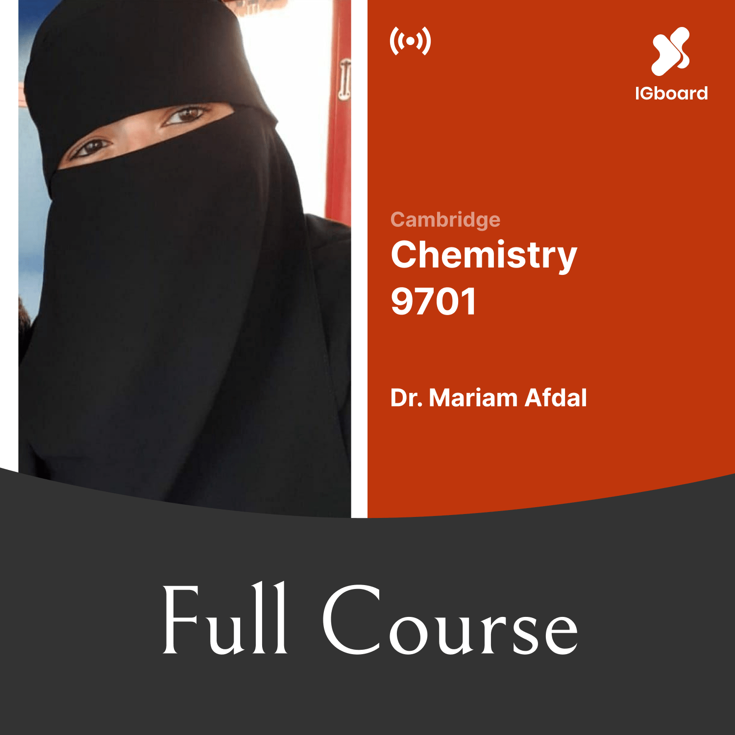 Chemistry 9701/AS Full Course IGboard