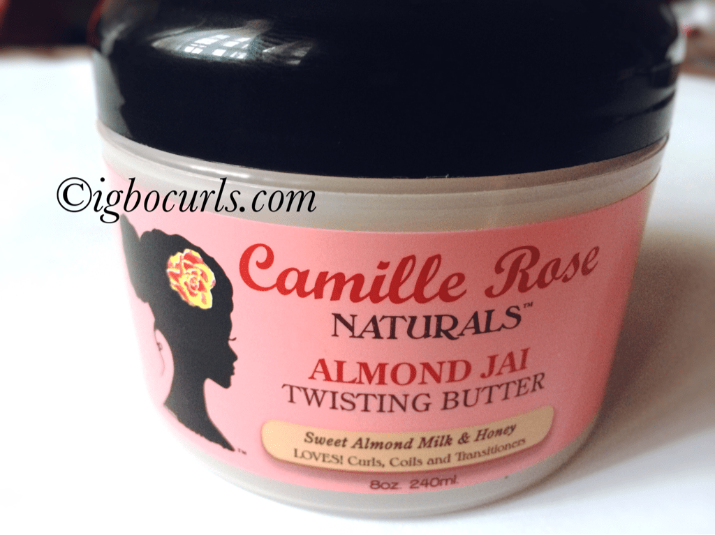 Product Review Camille Rose Naturals Almond Jai Twisting Butter