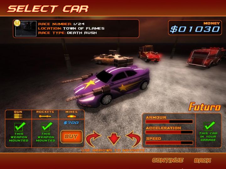 Dodge Neon in Deadly Race