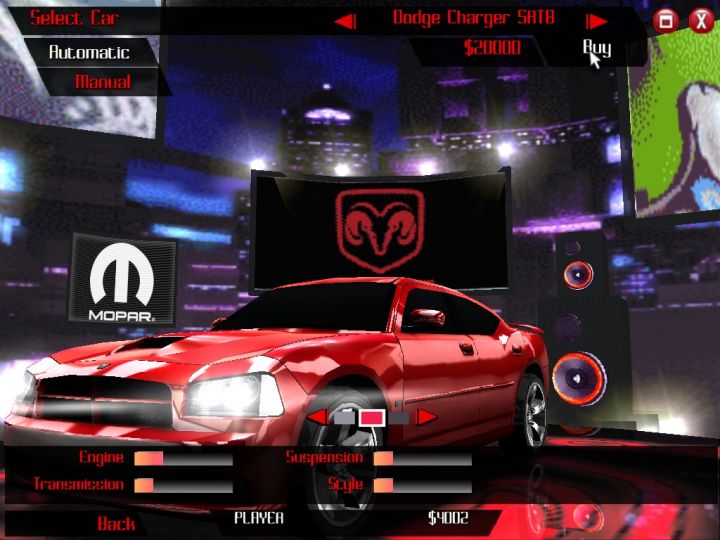 Dodge Charger in Charger Urban Racing