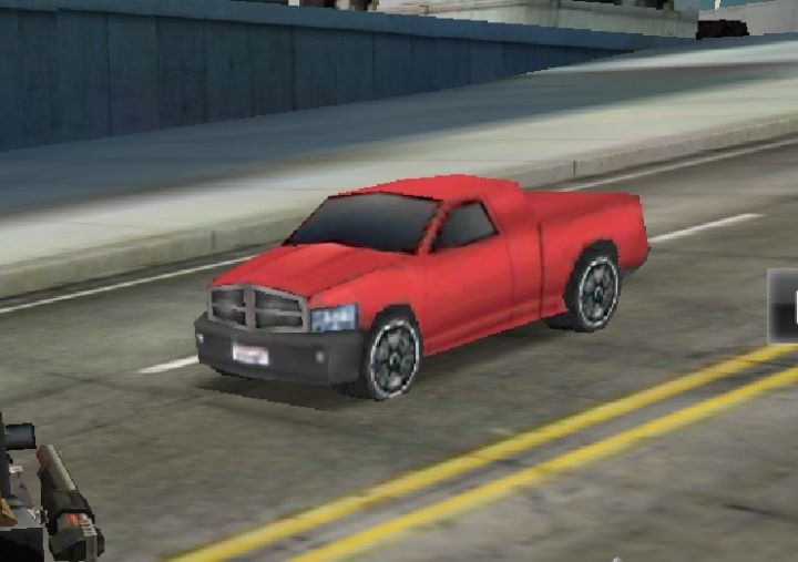 Dodge Ram en Burnin' Rubber Crash n' Burn